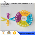 Household durable plastic pegs